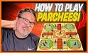 Parcheesi board: Ludo Classic game, parchis game. related image