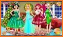 Dress up games for girl - Princess Christmas Party related image