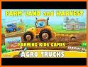 Farm land and Harvest - farming kids games related image