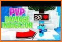 Damage Indicator Addon for Minecraft PE related image