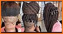 Box Braid Undercut Hairstyles. related image