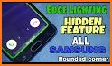 Edge Lighting : Rounded Corner, Notification Alert related image