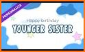 Happy birthday little sister related image