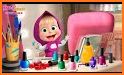 Masha and the Bear: Nail salon related image