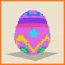 Easter Eggs Color by Number - Pixel Art Game related image