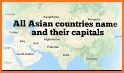 Asia Countries and Capitals related image