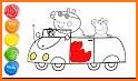 Glitter Coloring Book For Kids - Vehicles related image