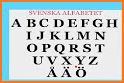 Learn Swedish Alphabet related image