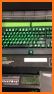 Green Neon Light Keyboard related image