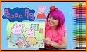 Peppo Pig Coloring Book related image