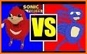 Sanic Vs Ugandan Knuckles related image