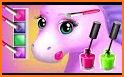 Rainbow Princess Make up Dressup salon: Girls Game related image