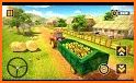 Village Tractor Games:Chained Tractor Offroad Game related image