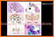 Cute Wallpaper Unicorn Donuts Theme related image