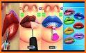 Lip Art 3D | ASMR Satisfying Lips Makeover Game related image