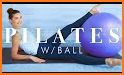 Pilates on the ball related image