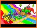 Learn letters colors shapes & animals for kids related image