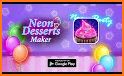 Rainbow Glitter Birthday Cake Maker - Baking Games related image