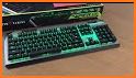 Metal Green Tech Keyboard Theme related image