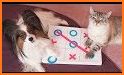 tic tac toe - dog and cat related image