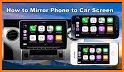 Mirror Link Phone to car related image