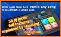 DJ mixer Music 3D related image