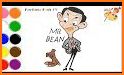 Coloring For Kids - Mister Bean related image