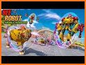 Tiger Robot Car Transformation Game Robot Car Game related image