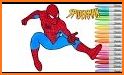 Spidey Coloring Pages related image