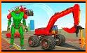 Monster Crane robot Car – Excavator robot game related image