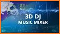 DJ mixer Music 3D related image