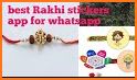 Raksha Bandhan Stickers - Rakhi Stickers 2020 related image