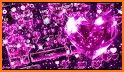 Purple Heart Diamond Love Keyboard Theme related image