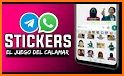 juego del calamar stickers related image