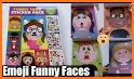 Funny Faces Emoji Stickers related image