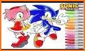 Coloring Book for Sonic Pages Hedgehog related image