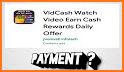 VidCash Watch Video Earn Cash Rewards Daily Offer related image