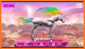 Unicorn Dash Fly Pegasus 3D HD related image