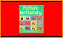 Kids Picture Dictionary Book - First Words Games related image