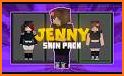 Jenny Girls Mod Skin MCPE related image