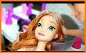 elsa in salon hair & fashion hairstyle girls games related image