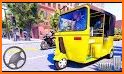 Modern Tuk Tuk Driving Simulator: City Taxi Driver related image