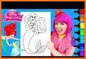 Mermaids Coloring – Mermaid Princess COLORING BOOK related image