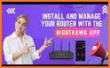 Setup nighthawk app related image