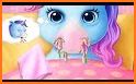 Unicorn Baby Pet Vet Care Game related image