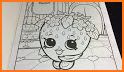 Coloring Shopkins Kawaii related image