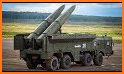 Sky army missile launcher war related image