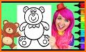 Cute Bears Coloring Book related image