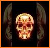 Flame Skull Live Wallpaper Themes related image