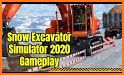 Offroad Snow Excavator Simulator related image